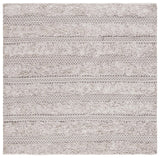 Safavieh Natura 6'-0" x 6'-0" Rug in Grey / Ivory
