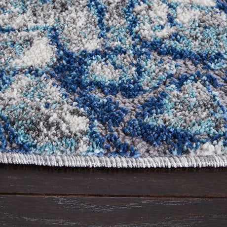 Safavieh Aston 6'-7" x 6'-7" Rug in Navy / Grey