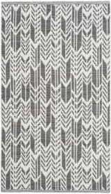 Safavieh Montauk 2'-3" x 3'-9" Rug in Charcoal / Ivory