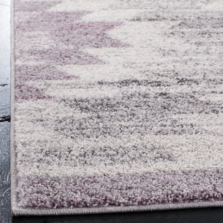 Safavieh Adirondack 4'-0" x 6'-0" Rug in Plum / Ivory