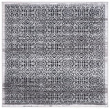Safavieh Amelia 6'-7" x 6'-7" Rug in Charcoal / Ivory
