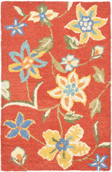 Safavieh Blossom 2'-6" x 4'-0" Rug in Rust / Multi