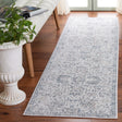 Safavieh Hunter 100 2'-2" x 8'-0" Rug in Ivory / Dark Grey / Sage
