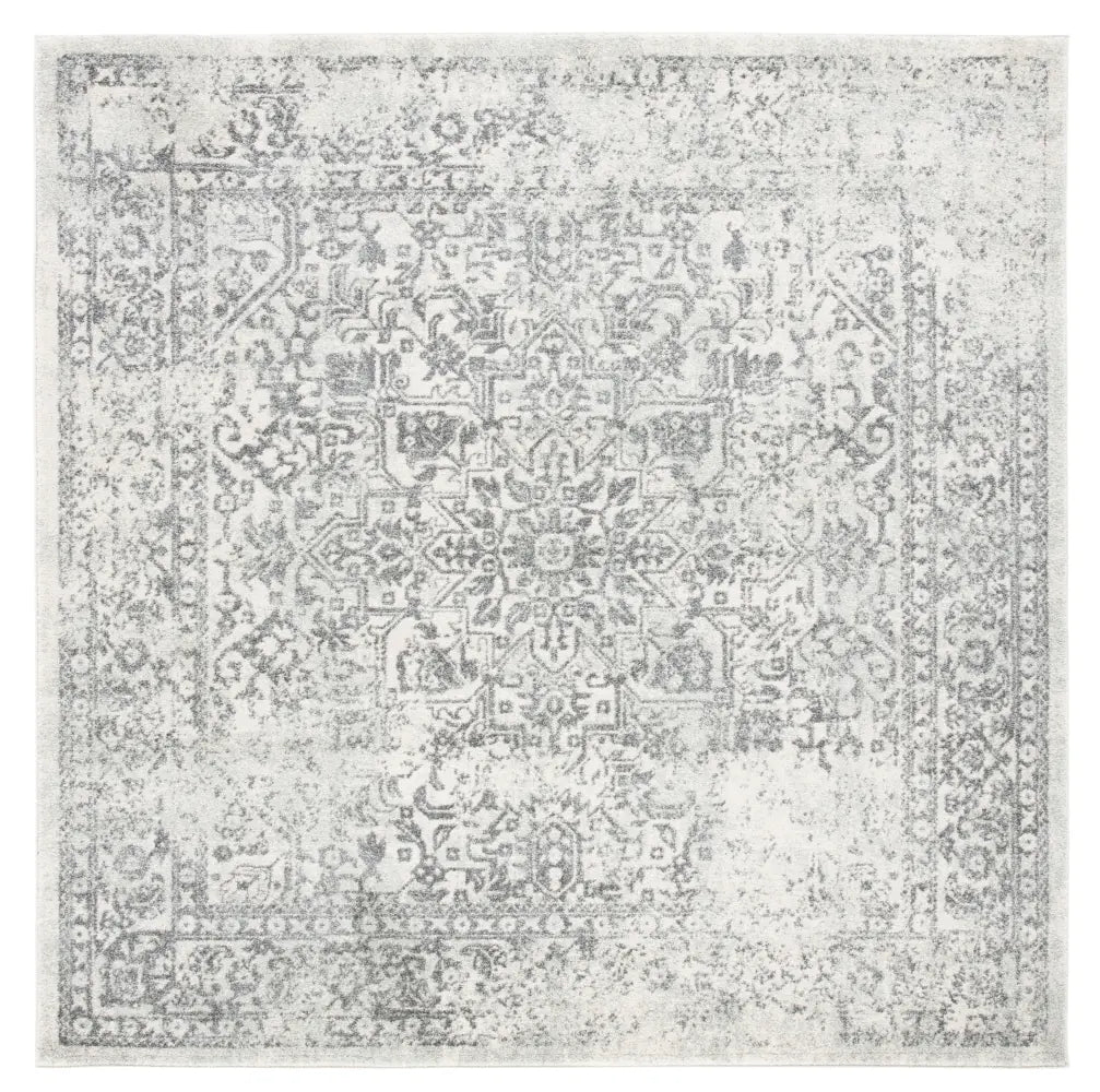Safavieh Evoke 6'-7" x 6'-7" Rug in Ivory / Grey