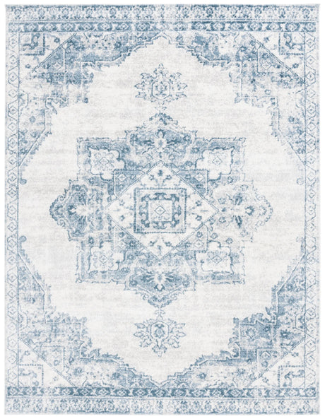 Safavieh Layla 10'-0" x 14'-0" Rug in Ivory Grey / Blue