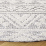 Safavieh Audrey 6'-0" x 6'-0" Rug in Grey / Ivory