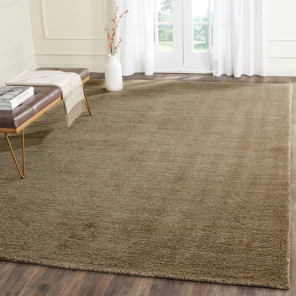 Safavieh Himalaya 8'-0" x 10'-0" Rug in Brown