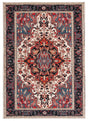 Safavieh Riviera 4'-5" x 6'-0" Rug in Ivory / Blue