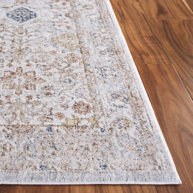 Safavieh Scarlett 400 4'-0" x 6'-0" Rug in Beige / Ivory Rust