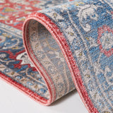 Safavieh Vintage Persian 4'-0" x 6'-0" Rug in Red / Blue