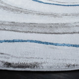 Safavieh Craft 5'-3" x 5'-3" Rug in Grey / Blue