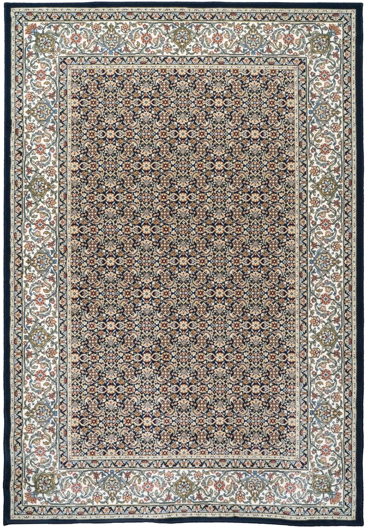 Dynamic Rugs Ancient Garden 57011 Navy Rugs - Rectangular