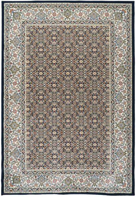 Dynamic Rugs Ancient Garden 57011 Navy Rugs - Rectangular
