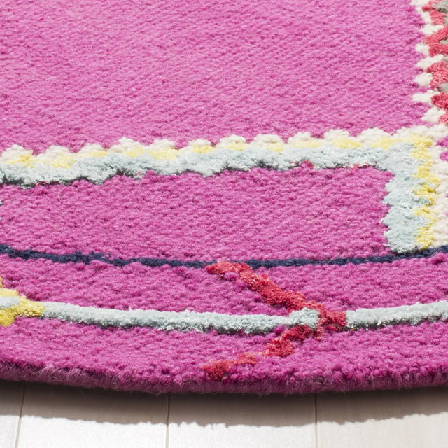 Safavieh Bellagio 5'-0" x 5'-0" Rug in Fuchsia / Multi