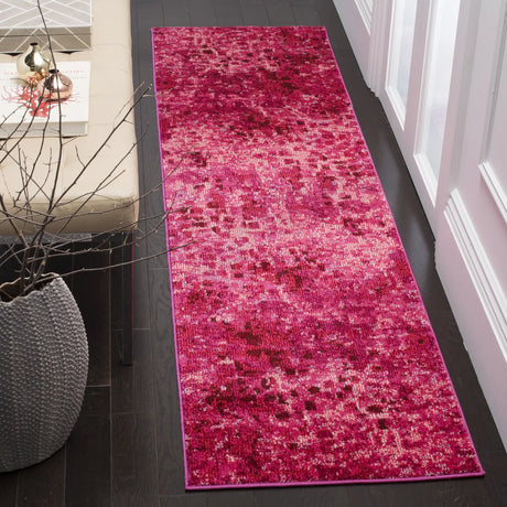 Safavieh Monaco 2'-2" x 10'-0" Rug in Fuchsia