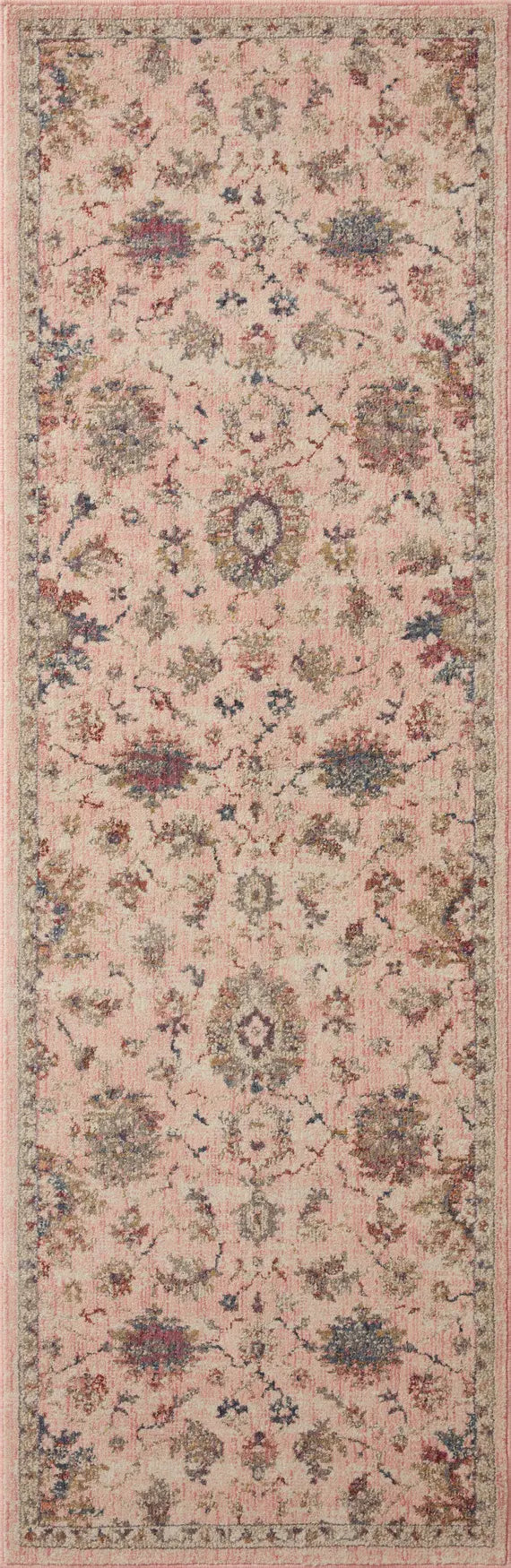 Loloi Giada Gia-03 Blush/Multi Rugs - runner flat