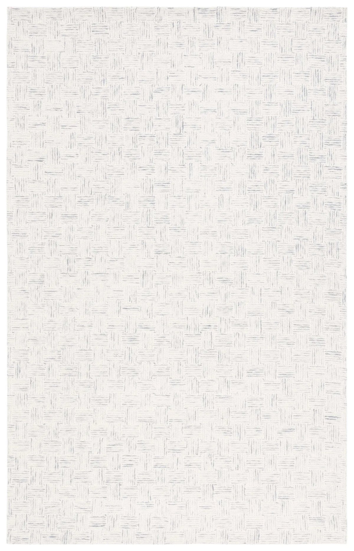 Safavieh Micro-Loop 4'-0" x 6'-0" Rug in Ivory / Grey