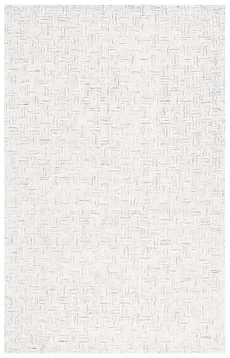 Safavieh Micro-Loop 4'-0" x 6'-0" Rug in Ivory / Grey