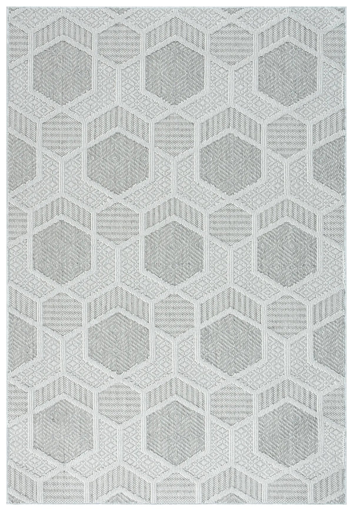 Safavieh Global 4'-0" x 6'-0" Rug in Grey / Ivory