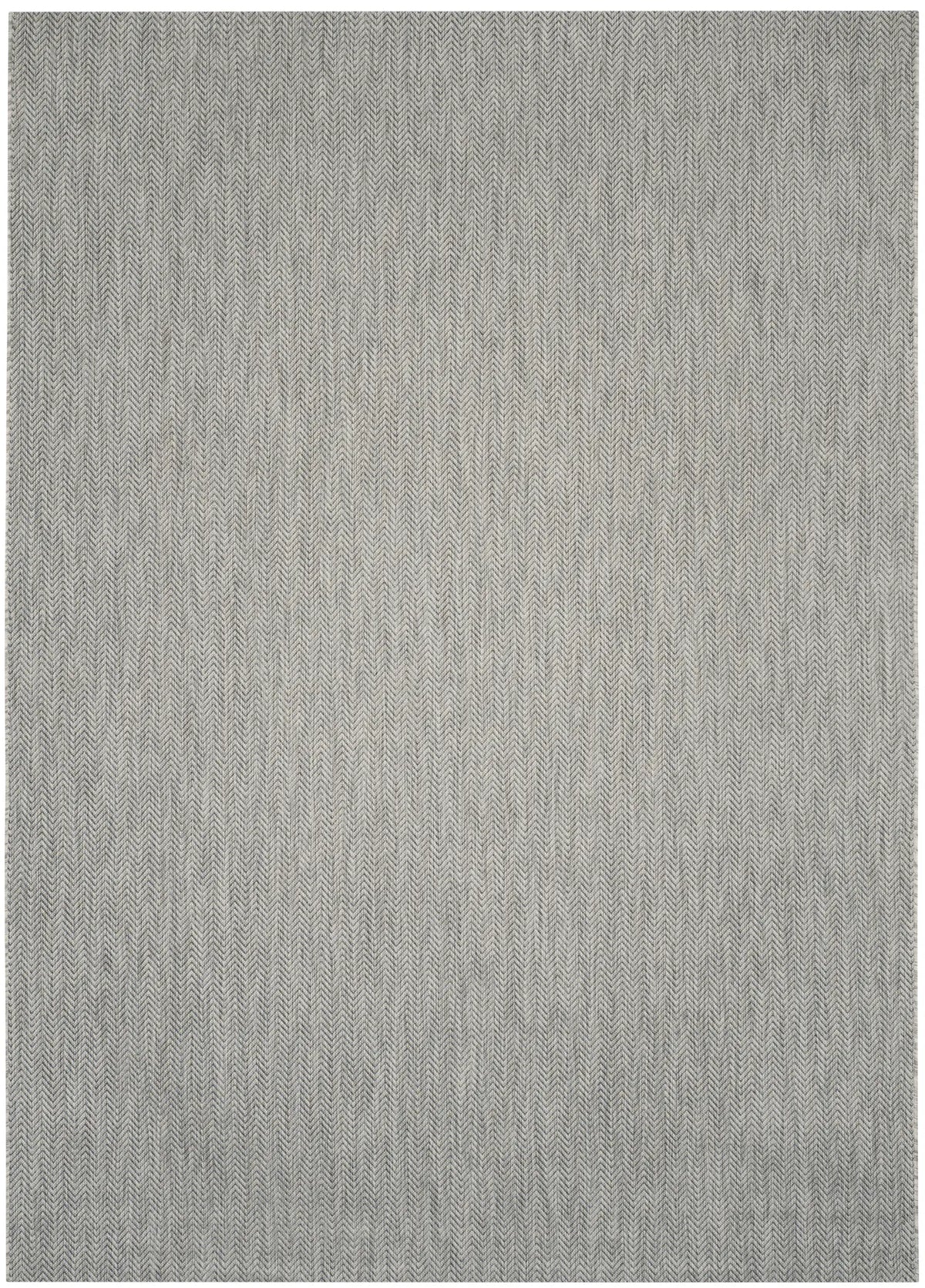 Safavieh Courtyard 10'-0" x 14'-0" Rug in Grey / Navy