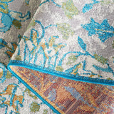 Safavieh Barbados 500 4'-0" x 6'-0" Rug in Ivory / Light Blue
