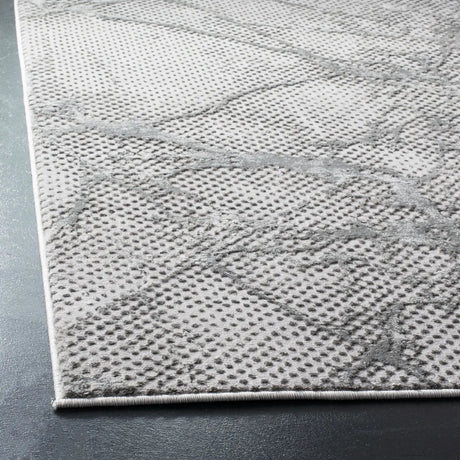 Safavieh Lurex 100 4'-0" x 6'-0" Rug in Grey / Grey