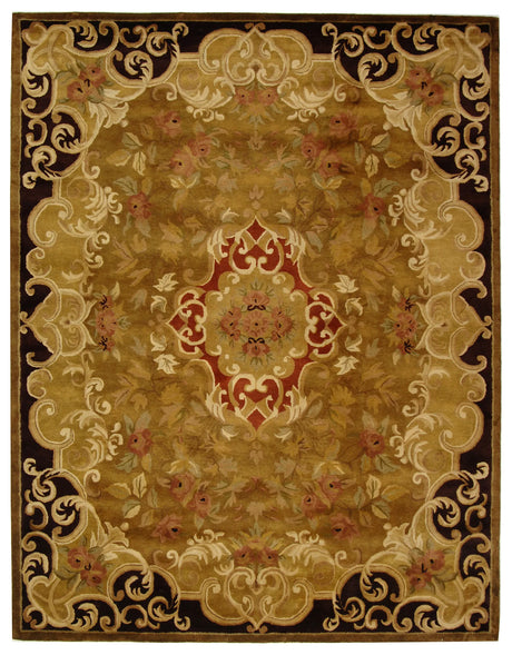 Safavieh Classic 9'-6" x 13'-6" Rug in Gold / Cola