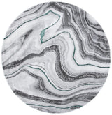 Safavieh Craft 5'-3" x 5'-3" Rug in Grey / Green