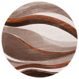 Safavieh Hollywood 10'-0" x 10'-0" Rug in Beige / Brown