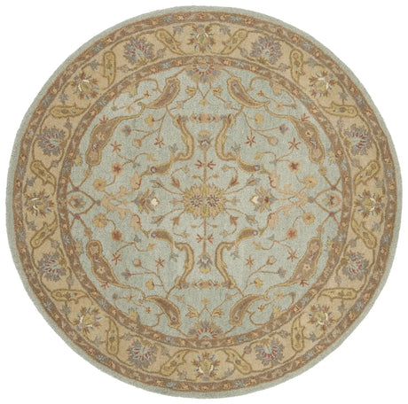 Safavieh Antiquity 6'-0" x 6'-0" Rug in Teal / Beige