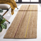 Safavieh Natural Fiber 2'-3" x 8'-0" Rug in Natural / Gold