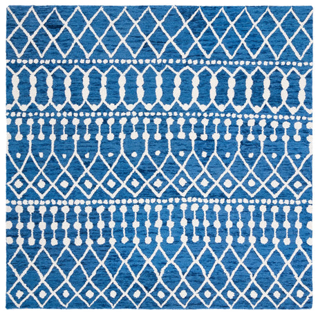Safavieh Blossom 6'-0" x 6'-0" Rug in Navy / Ivory