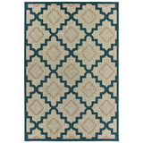 Oriental Weavers Sphinx Latitude 804I Grey / Blue Rugs - main flat