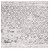 Safavieh Abstract 6'-0" x 6'-0" Rug in Ivory / Grey