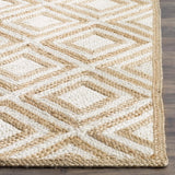 Safavieh Cape Cod 4'-0" x 6'-0" Rug in Natural / Ivory