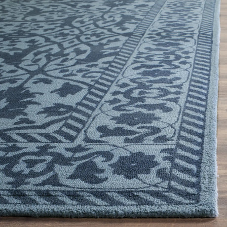 Safavieh Restoration Vintage 8'-0" x 10'-0" Rug in Blue / Dark Blue
