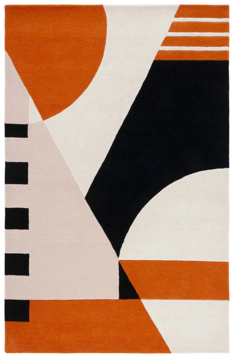 Safavieh Rodeo Drive 4'-0" x 6'-0" Rug in Ivory / Rust