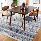 Safavieh Carnegie 6'-7" x 9'-2" Rug in Ivory / Navy