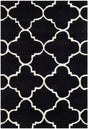 Safavieh Chatham 2'-0" x 3'-0" Rug in Black / Ivory