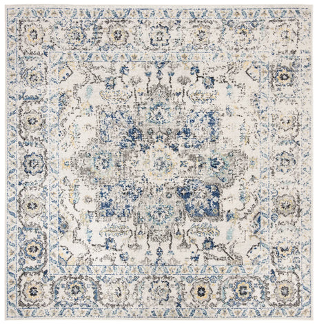 Safavieh Madison 8'-0" x 8'-0" Rug in Grey / Ivory