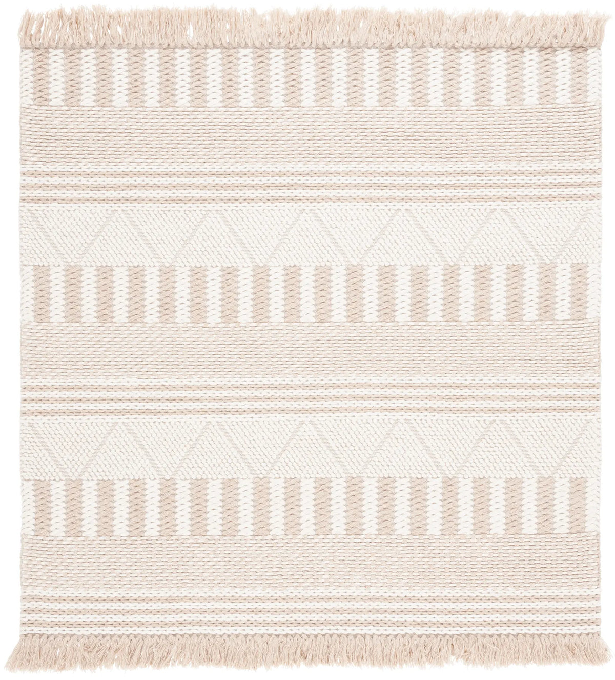 Safavieh Natura 6'-0" x 6'-0" Rug in Ivory / Taupe