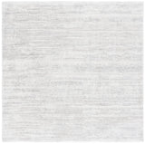 Safavieh Jasmine Shag 6'-7" x 6'-7" Rug in Ivory / Light Grey