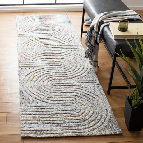 Safavieh Southampton 2'-3" x 8'-0" Rug in Pink / Blue