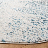 Safavieh Tulum 10'-0" x 10'-0" Rug in Ivory / Turquoise