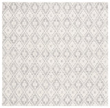 Safavieh Marbella 6'-0" x 6'-0" Rug in Grey / Ivory