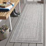 Safavieh Beach House 2'-2" x 10'-0" Rug in Grey / Charcoal
