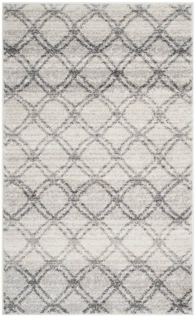 Safavieh Adirondack 3'-0" x 5'-0" Rug in Silver / Charcoal