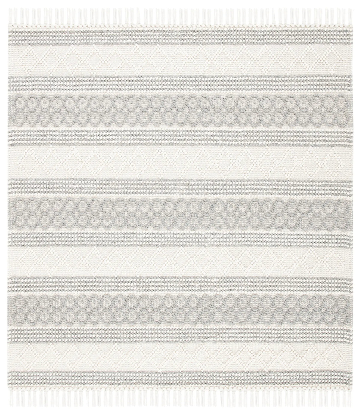 Safavieh Natura 6'-0" x 6'-0" Rug in Ivory / Grey