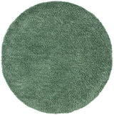 Safavieh August Shag 5'-0" x 5'-0" Rug in Green