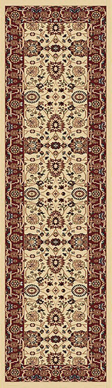 Dynamic Rugs Yazd 2803 Cream  /  Red Rugs - Runner